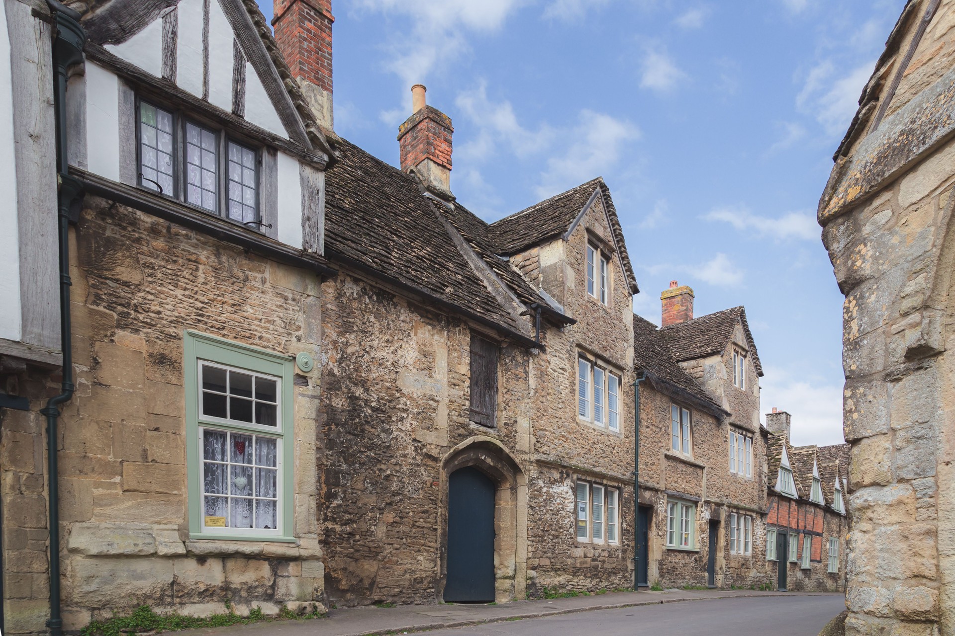 Lacock. Wiltshire, England